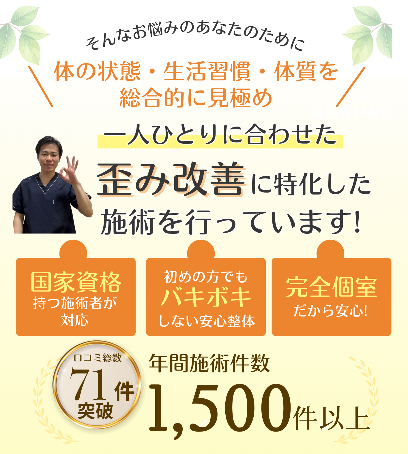 そんなお悩みのあなたのために